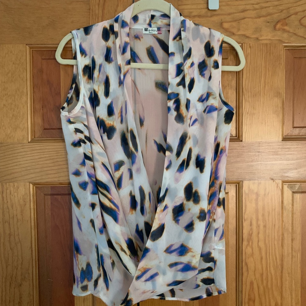 KUT From The Kloth draped top